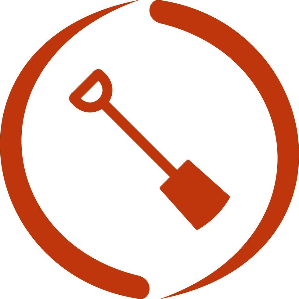 Hand Shovel Vector Icon