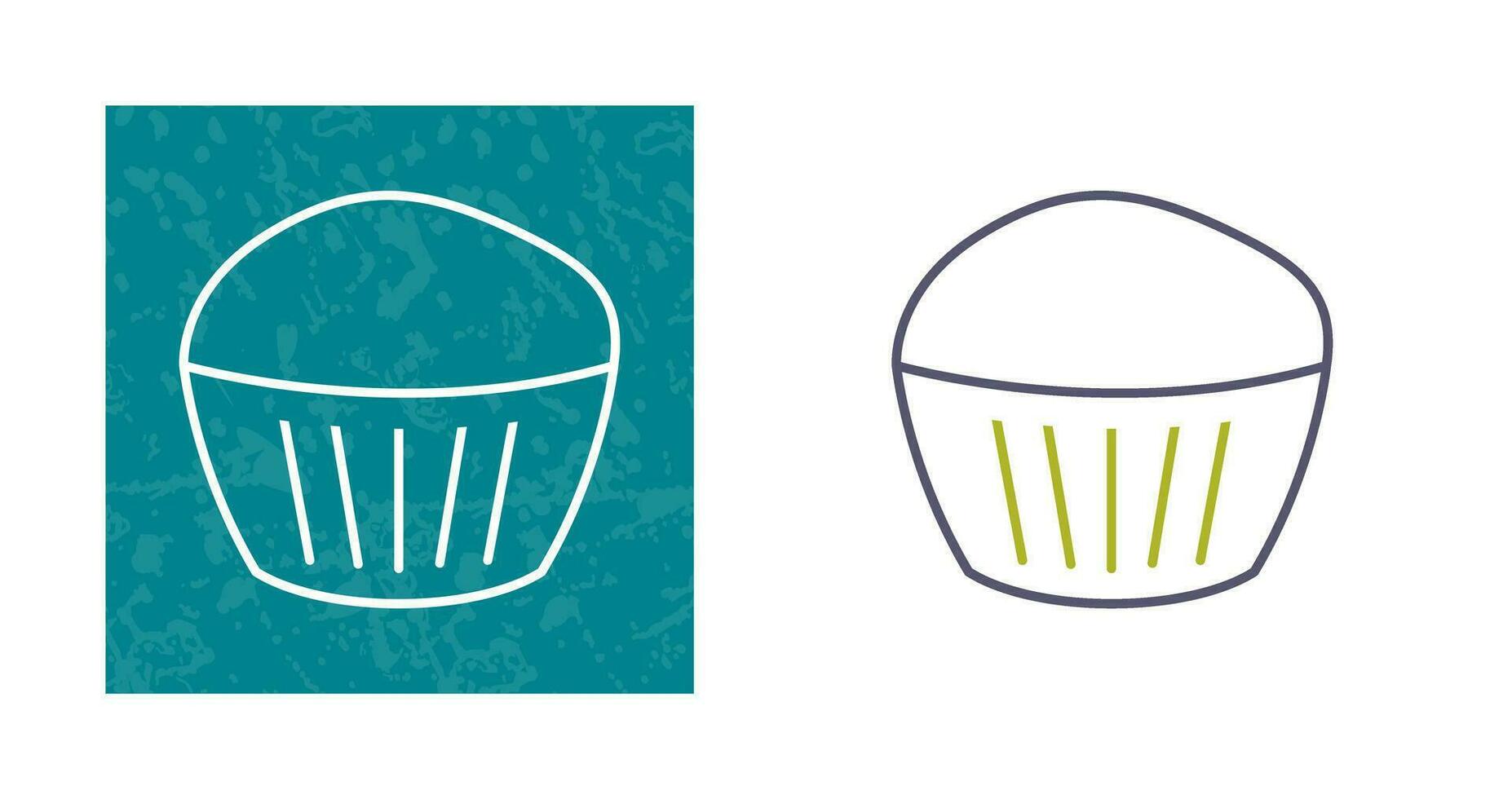 Chocolate Muffin Vector Icon