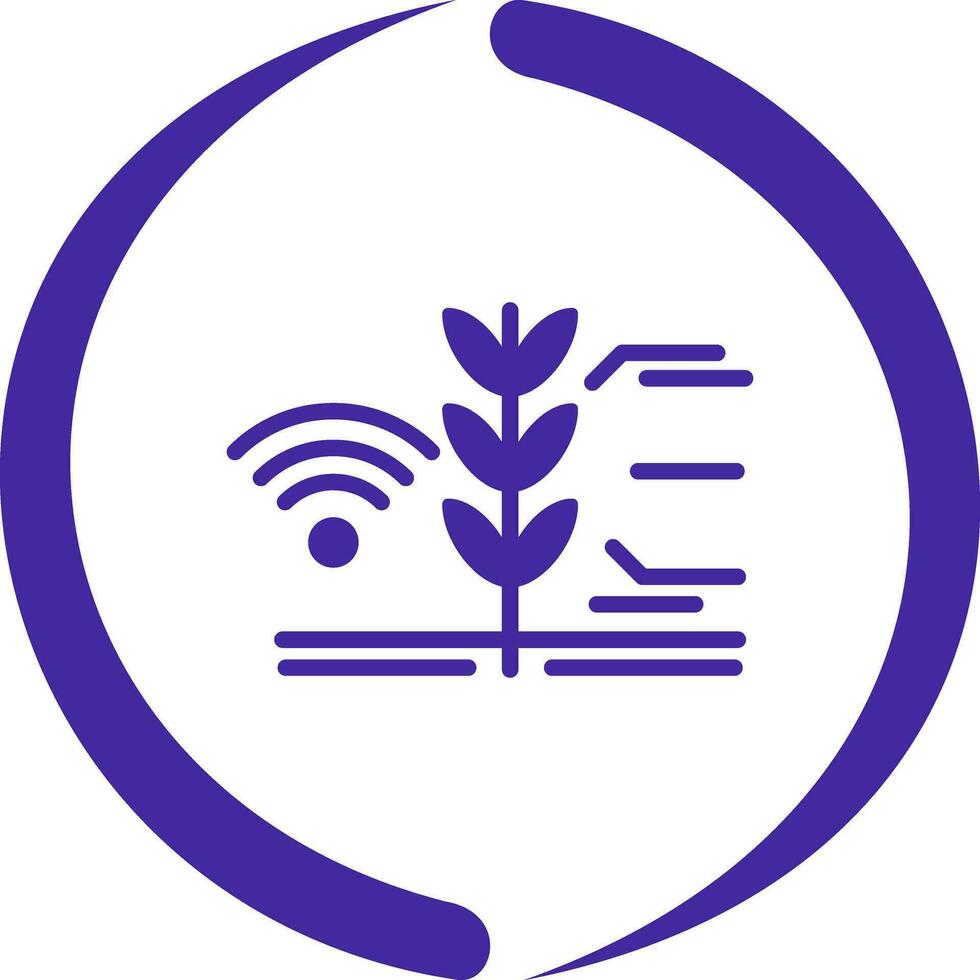 Smart Farm Vector Icon