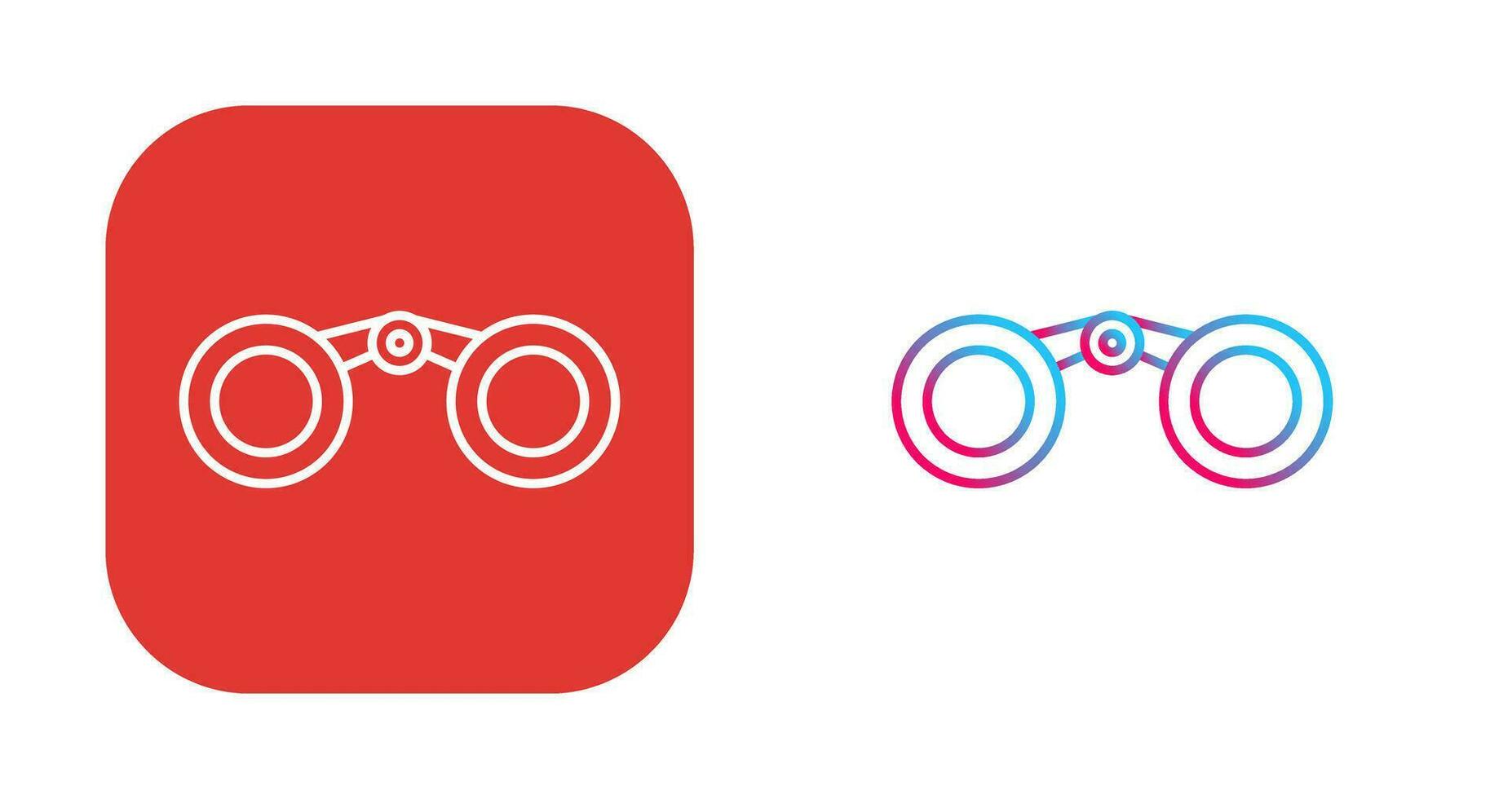 Binoculars Vector Icon