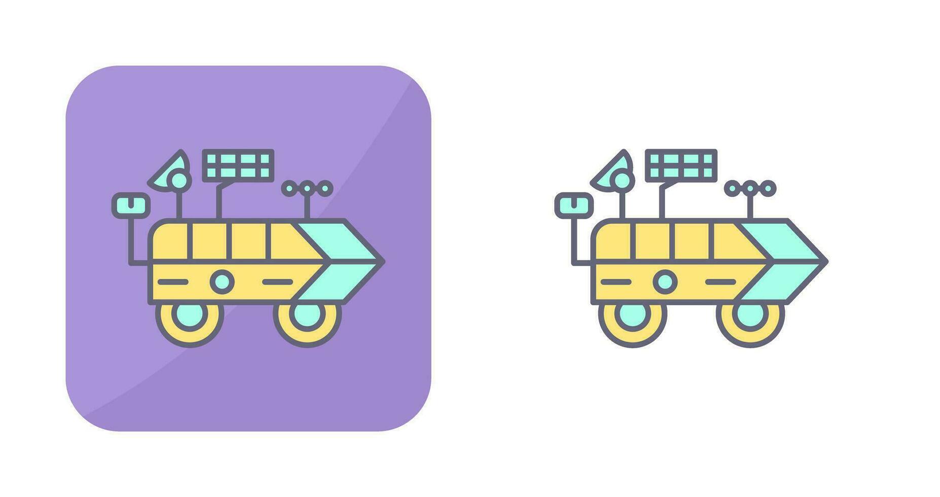 Moon Rover Vector Icon