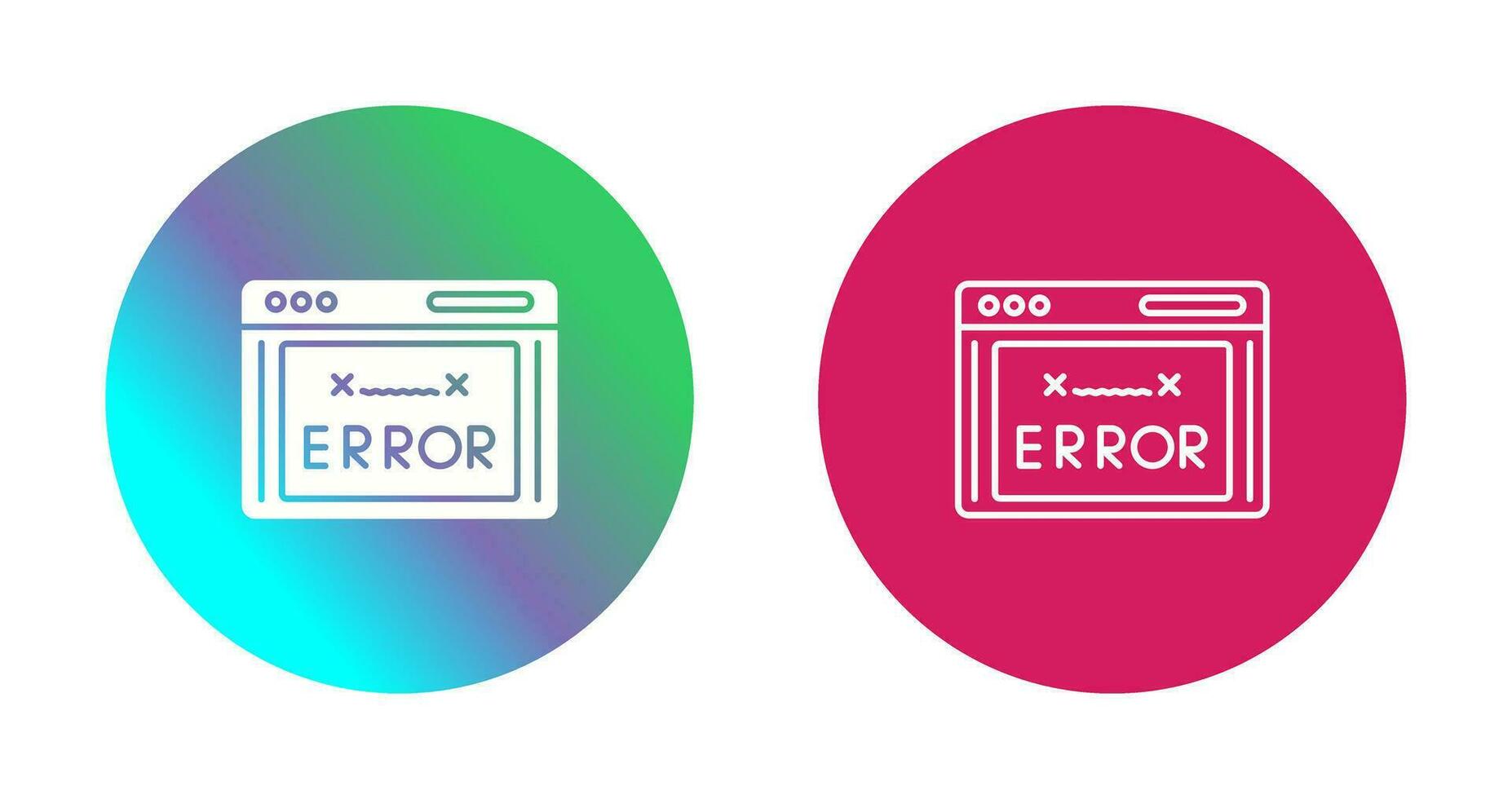 Error Code Vector Icon