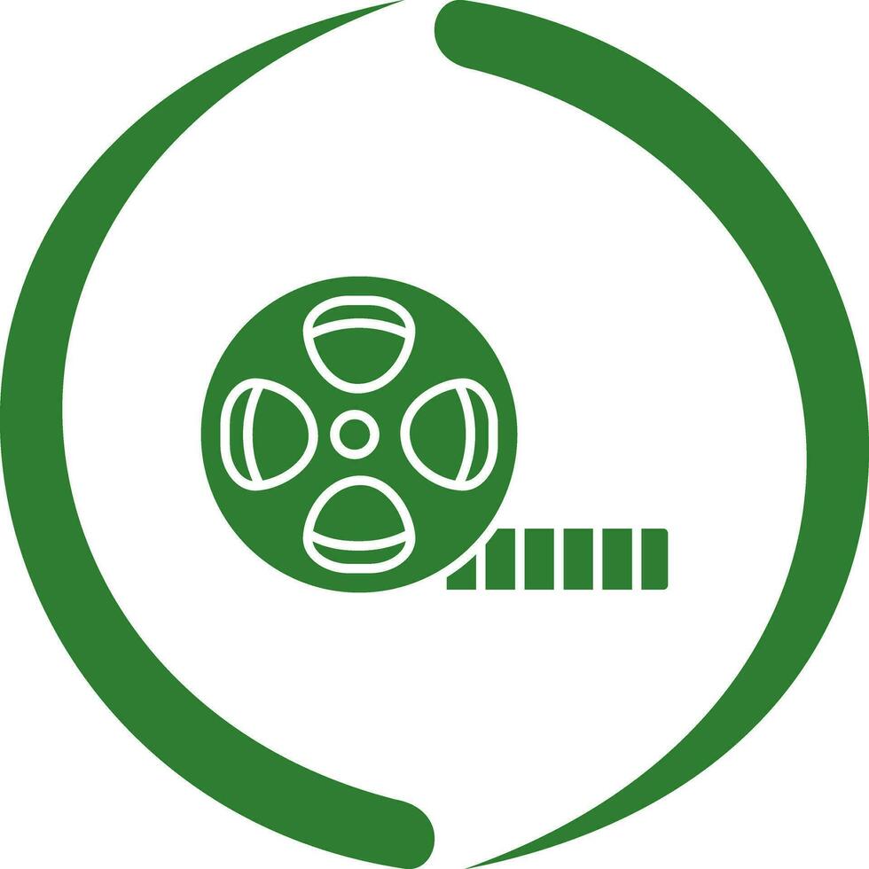 Film Reel Vector Icon