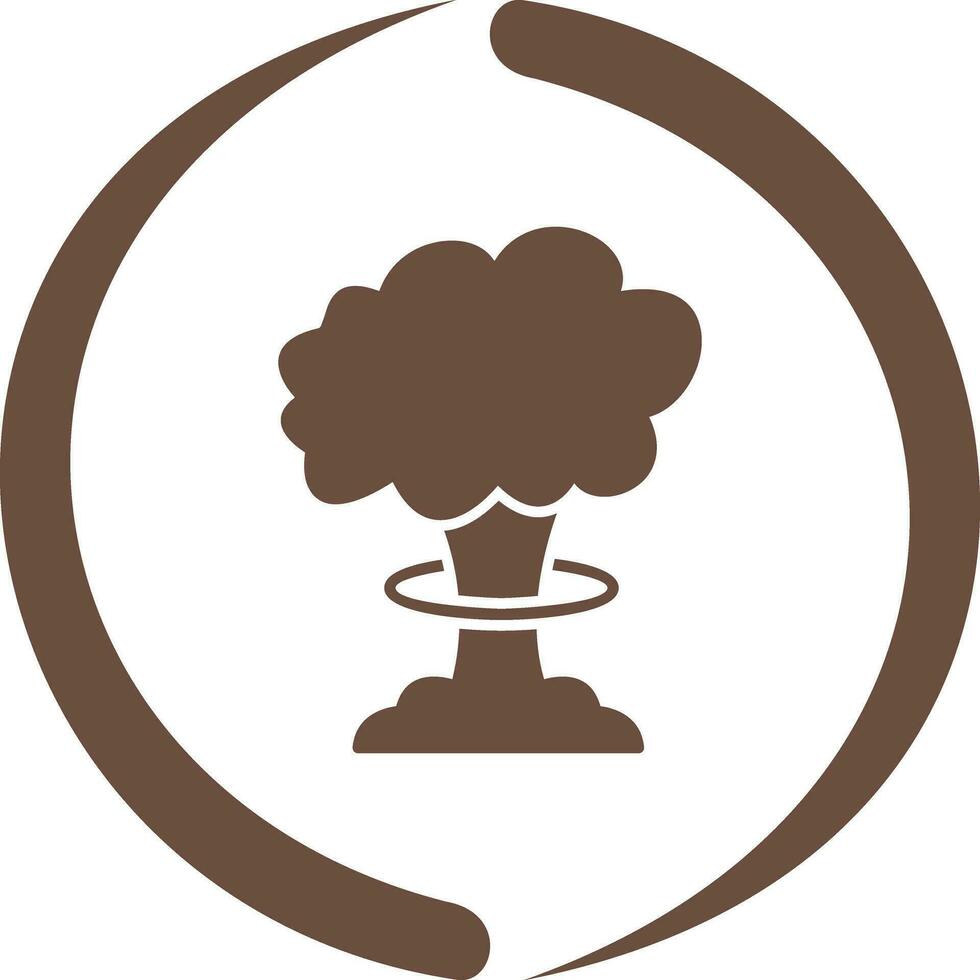 Unique Bomb Blast Vector Icon