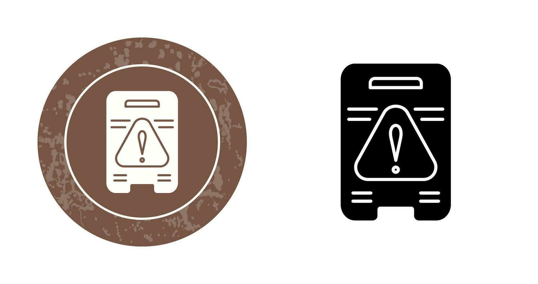 Caution Sign Vector Icon