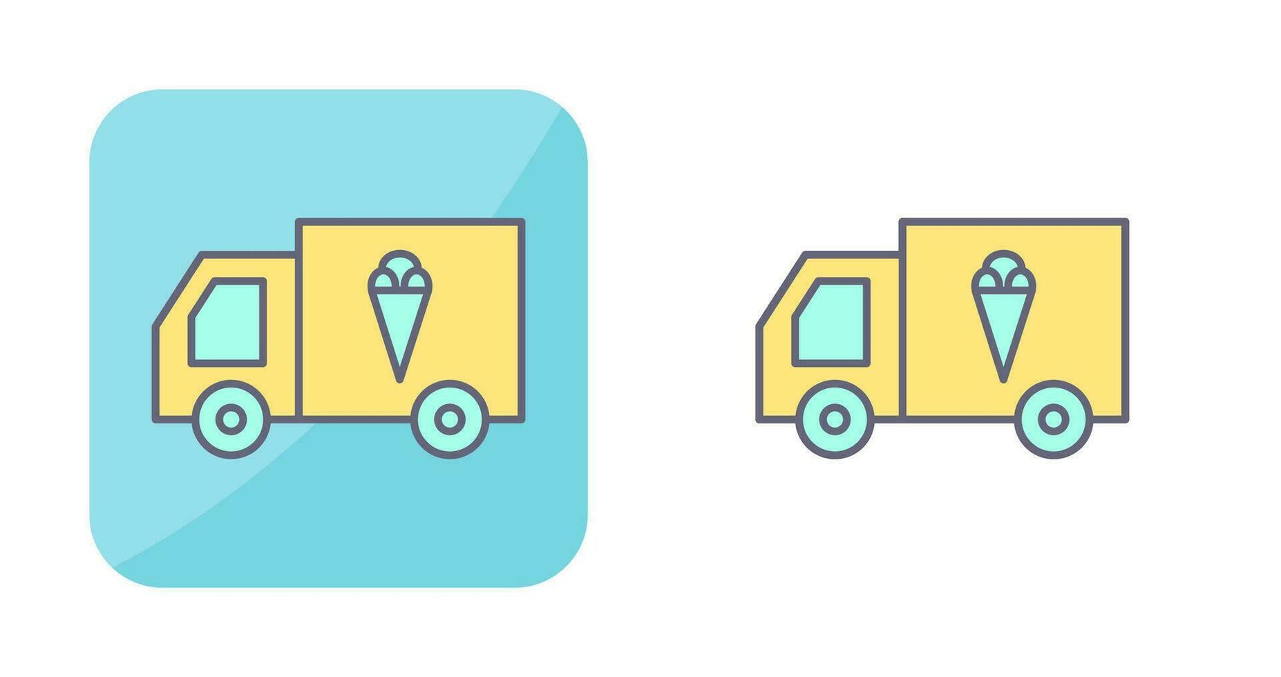 Icecream Van Vector Icon