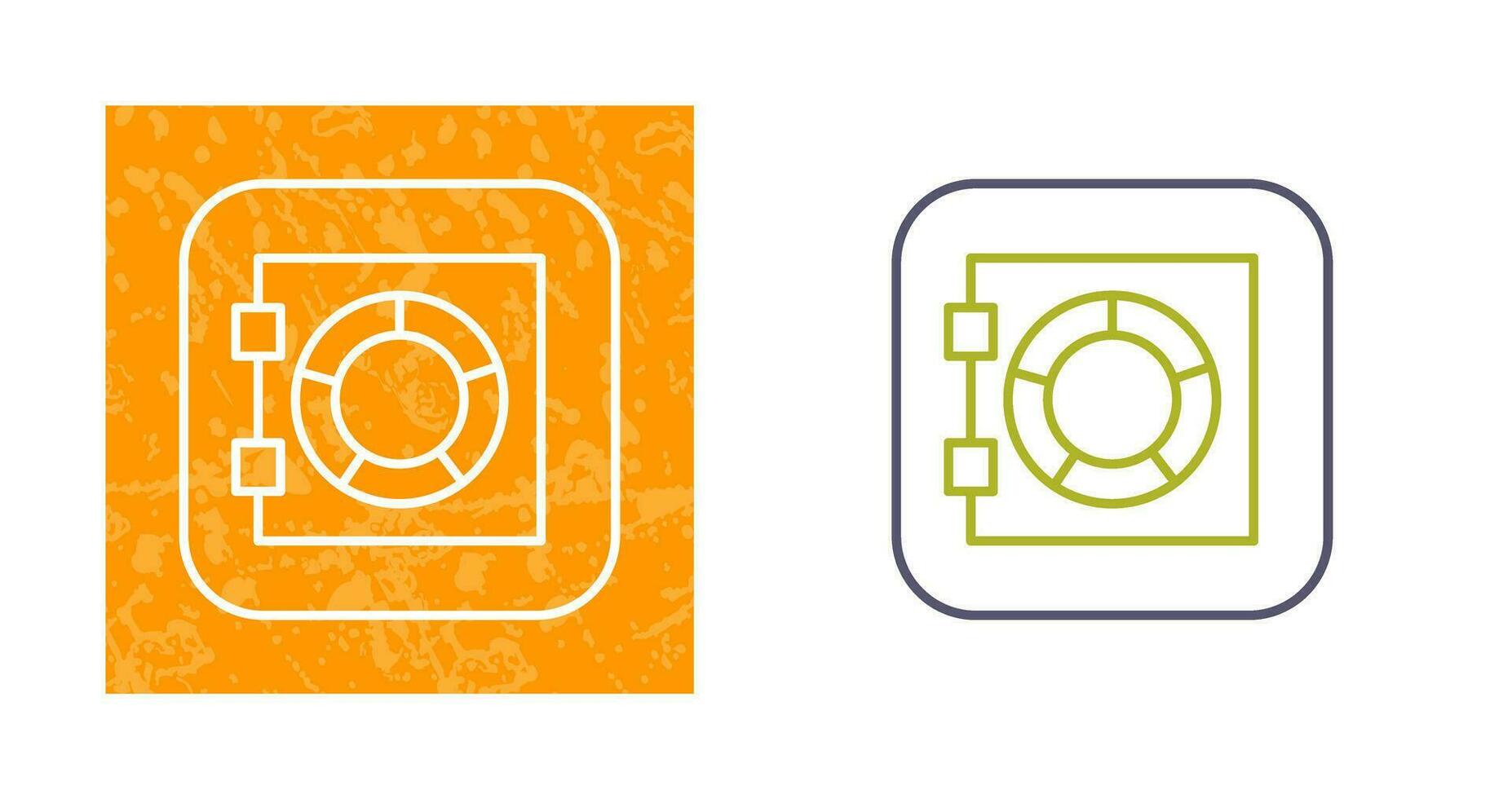 Safe Box Vector Icon