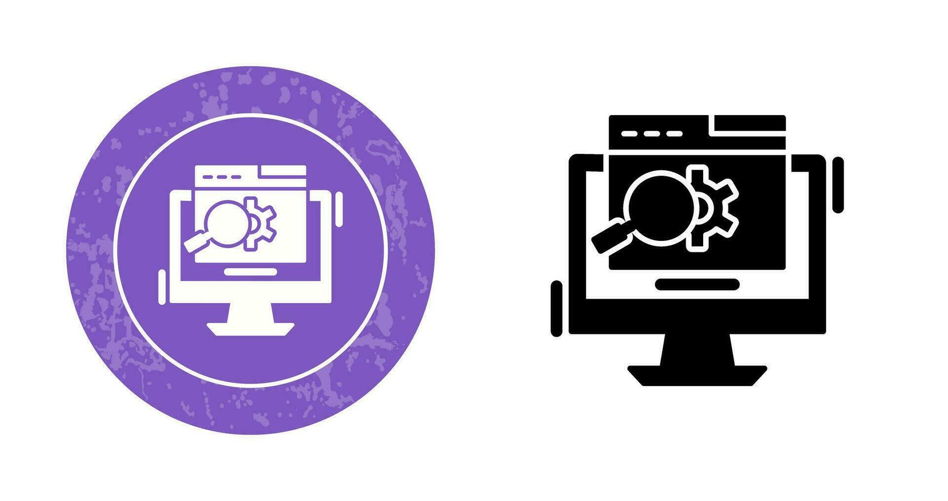Search Engine Vector Icon