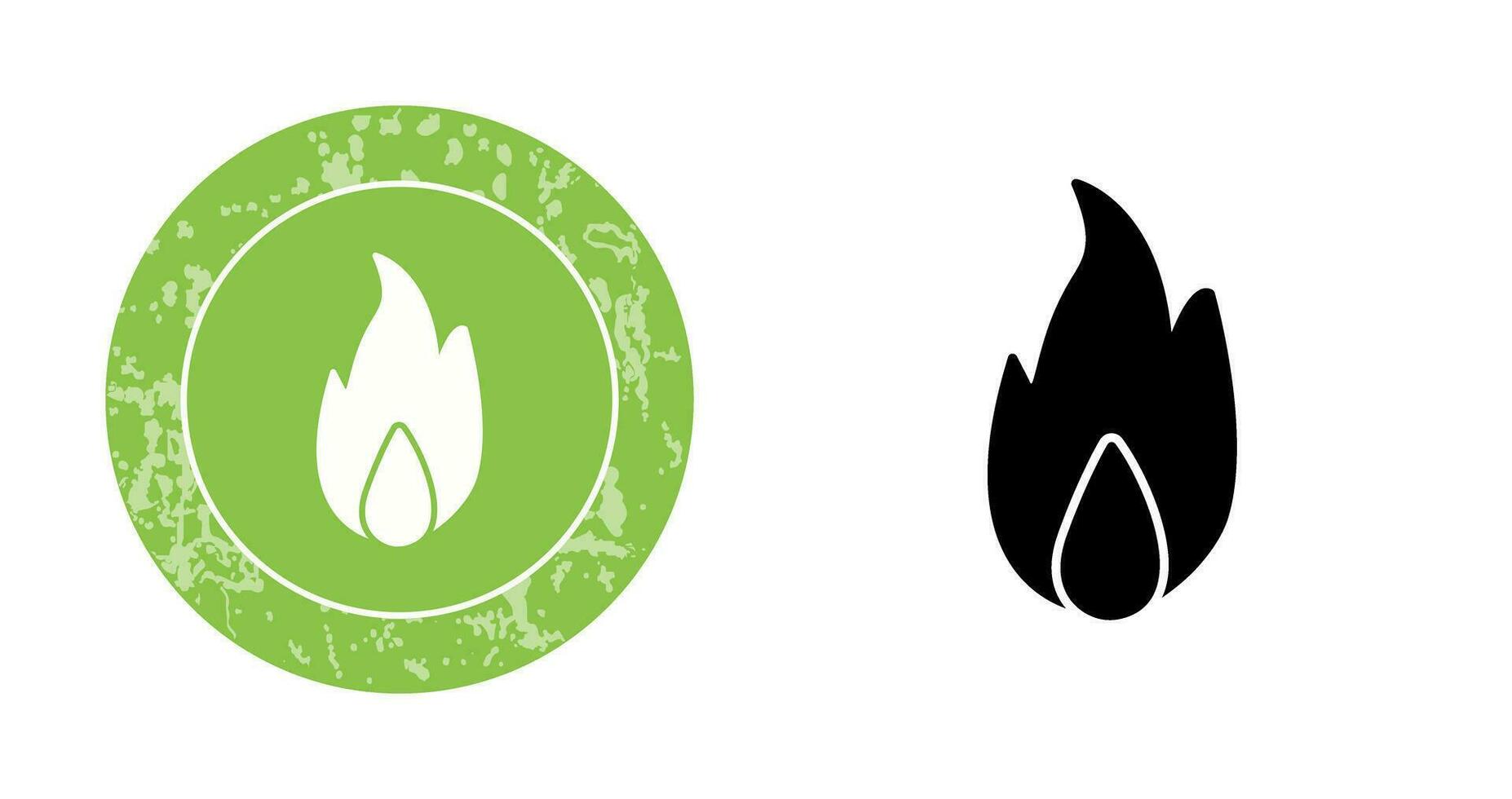 Unique Fire Vector Icon