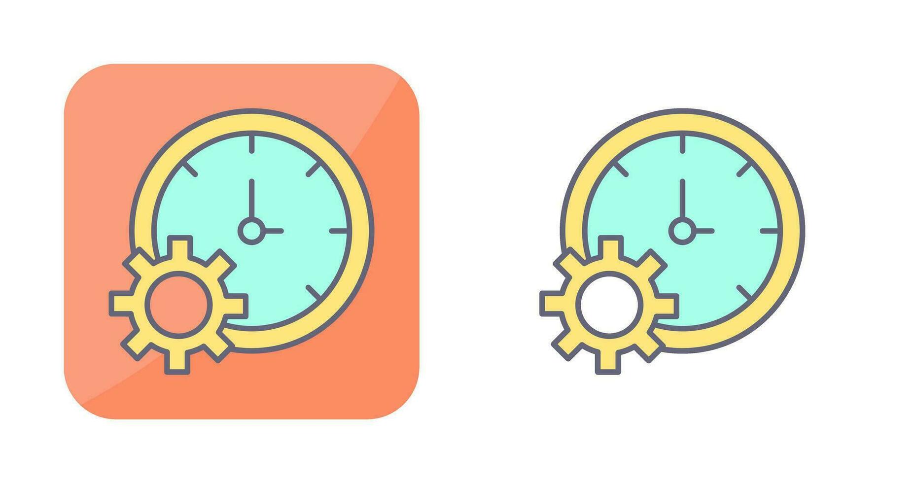 Time Setting Vector Icon