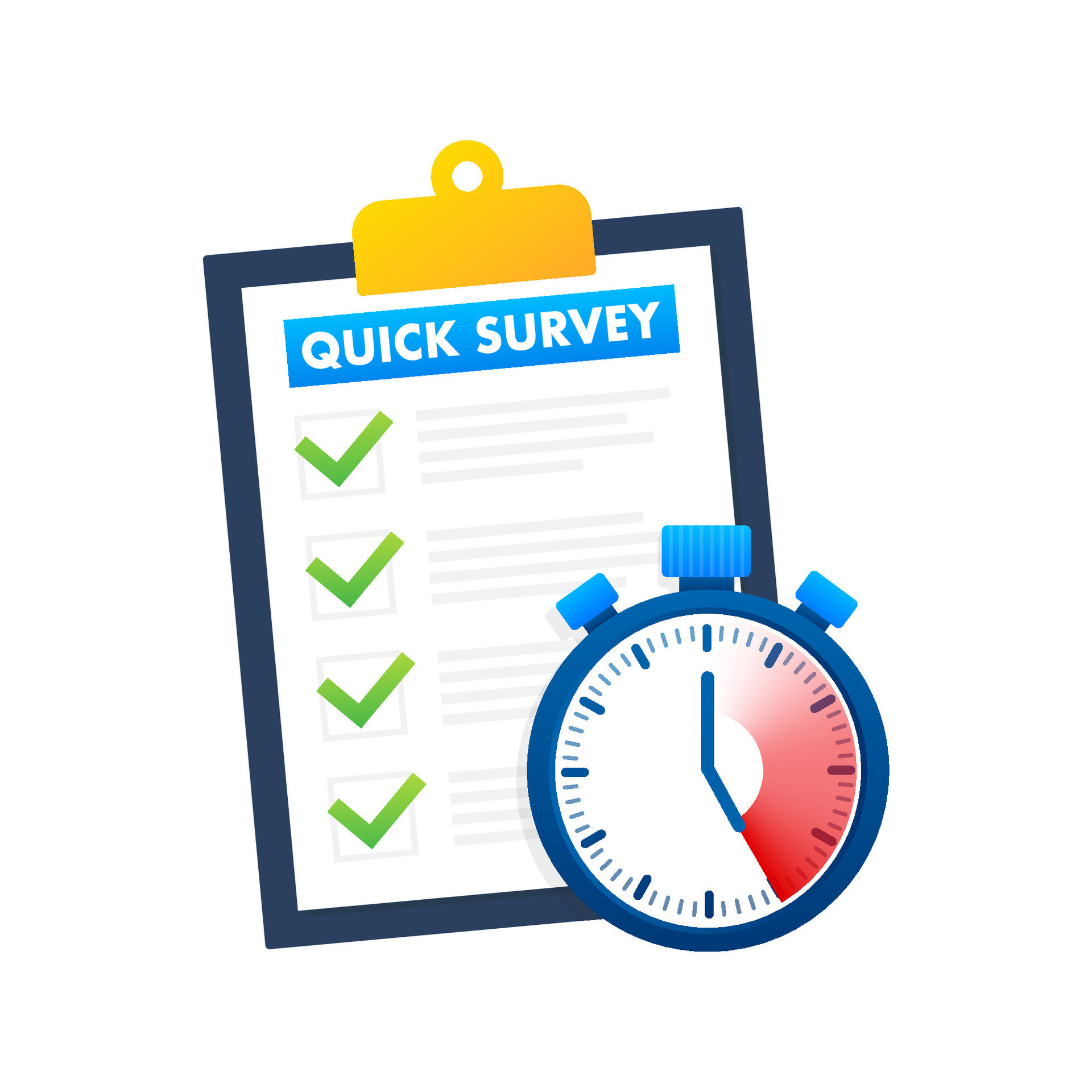 Online Survey Checklist Internet Surveying Vector Stock Illustration Online Survey Checklist Internet Surveying Vector Stock Illustration