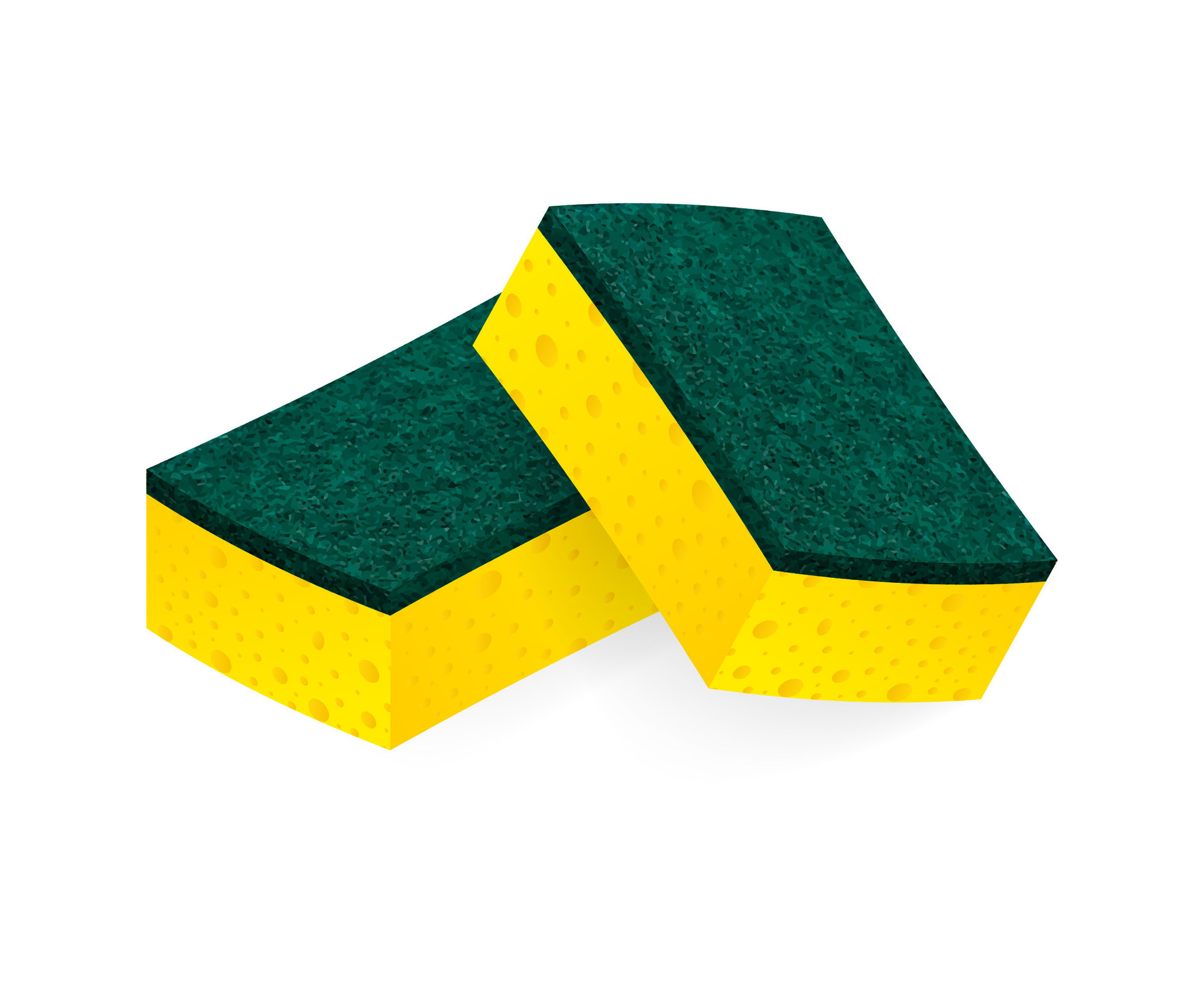 Scouring pads spong for housework cleaning and scouring pad domestic