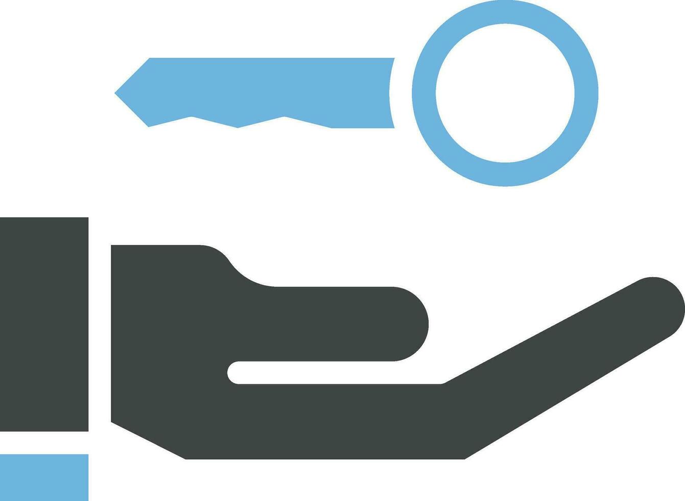 Secured Access Icon Image. vector
