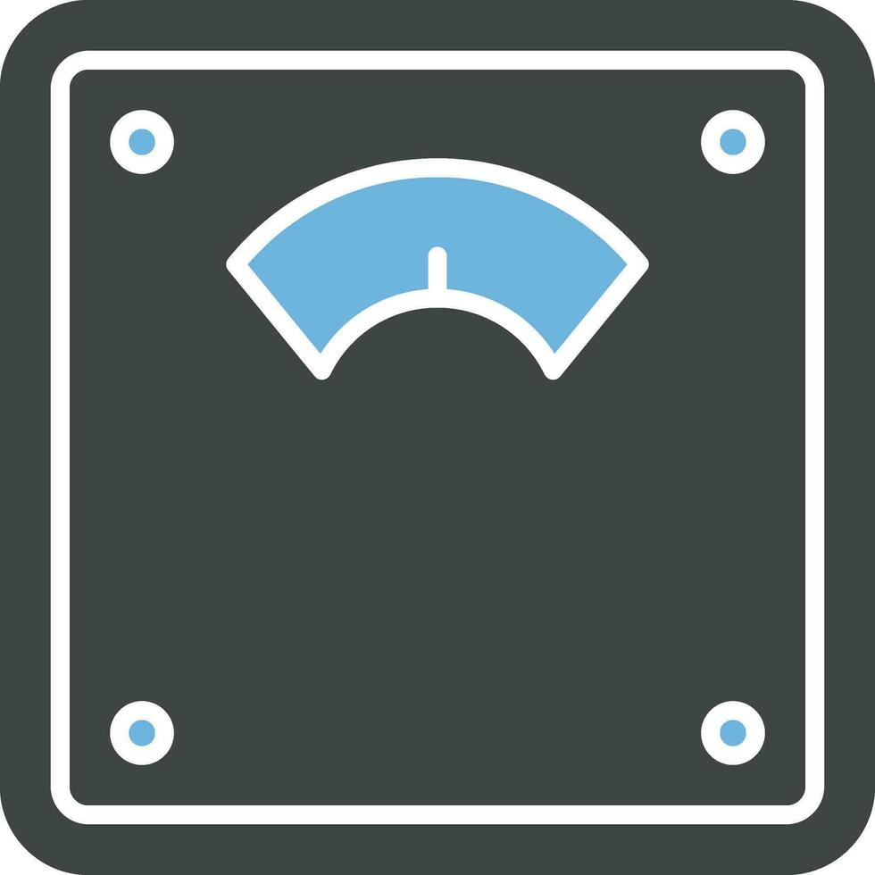 Weight Scale Icon Image. vector