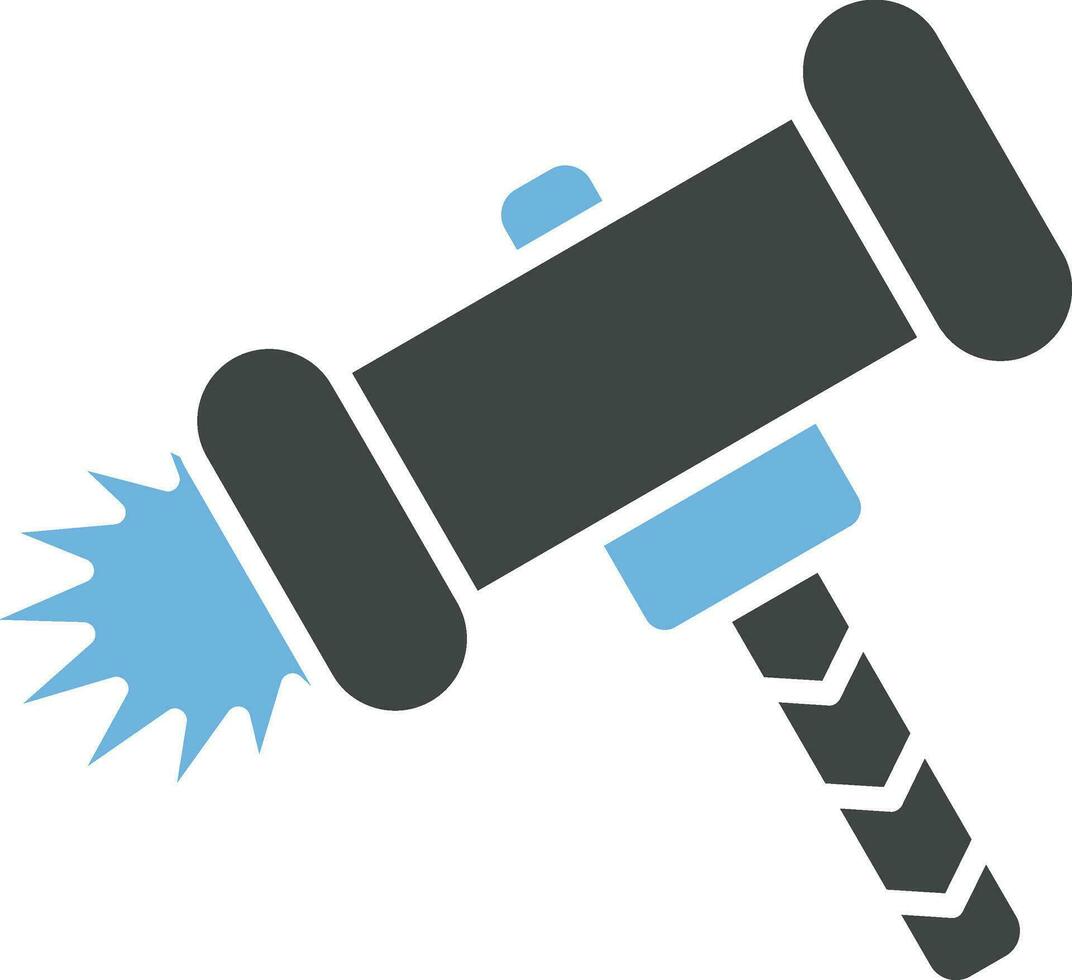 Hammer Icon Image. vector