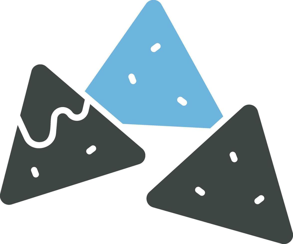 nachos icono imagen. vector