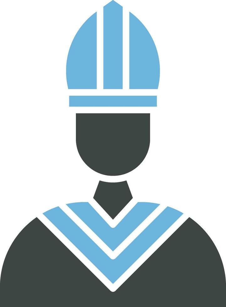 Pope Icon Image. vector