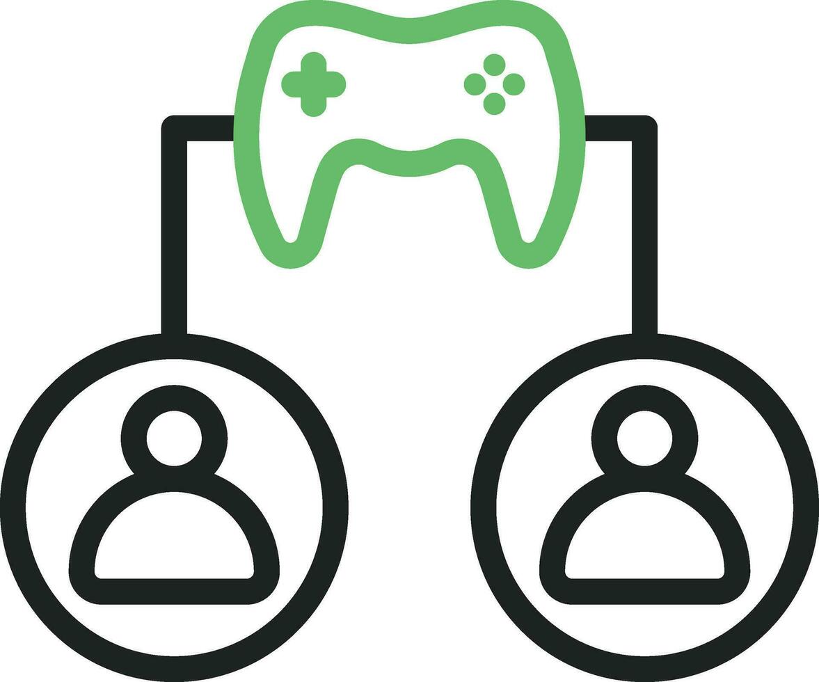 Pvp icon vector image. Suitable for mobile apps, web apps and print media.