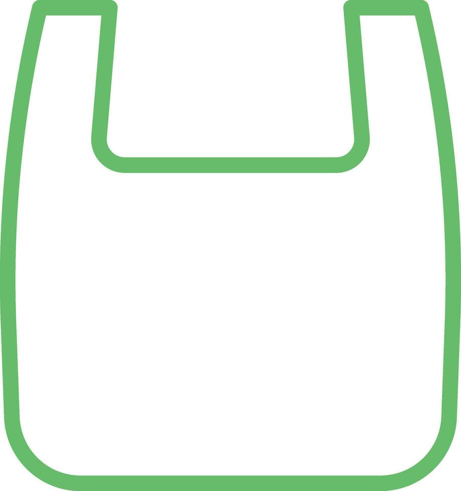 Plastic Bag icon vector image. Suitable for mobile apps, web apps and print media.