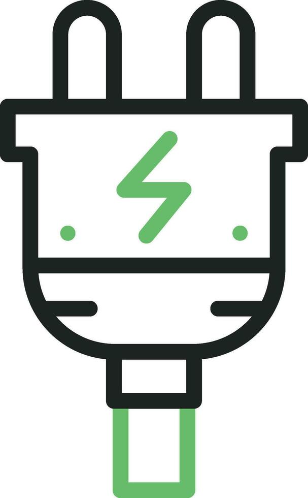 Plug icon vector image. Suitable for mobile apps, web apps and print media.