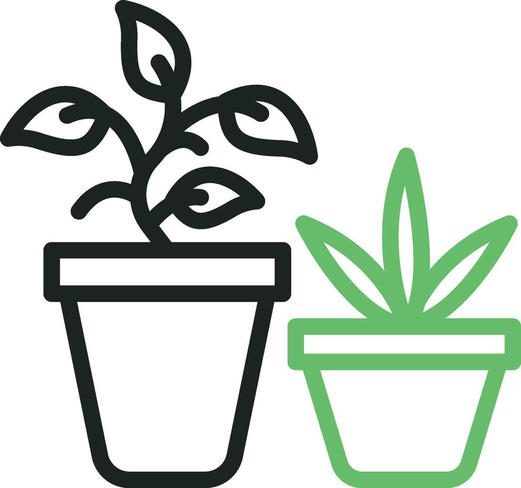 Plants icon vector image. Suitable for mobile apps, web apps and print media.