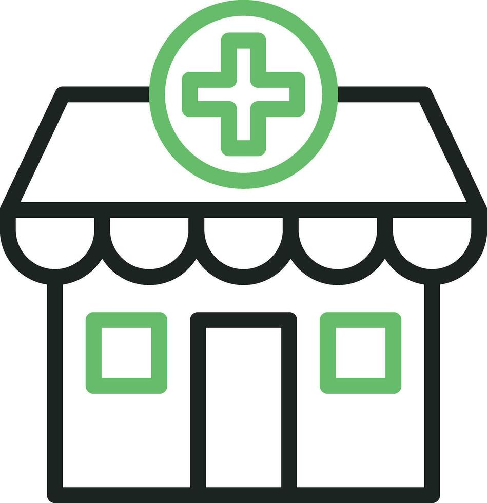 Pharmacy icon vector image. Suitable for mobile apps, web apps and print media.