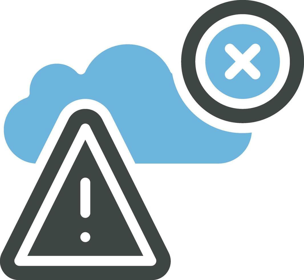 Access Denied Icon Image. vector