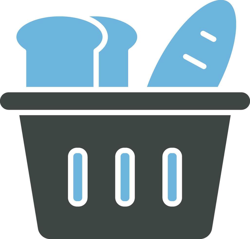 Bakery Items Icon Image. vector