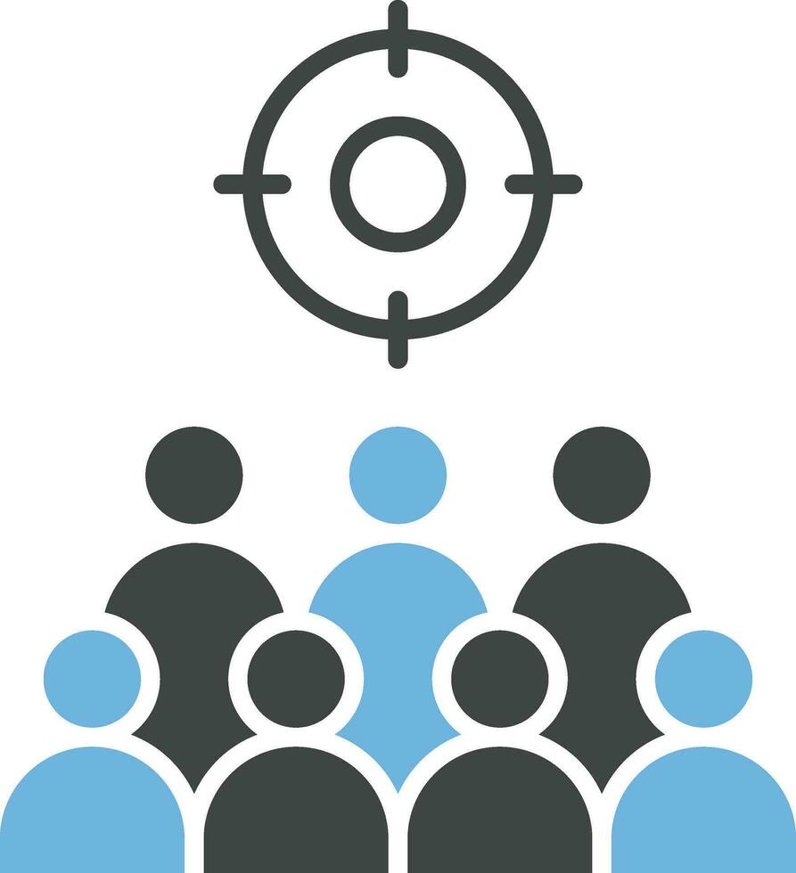 Audience Icon Image. vector