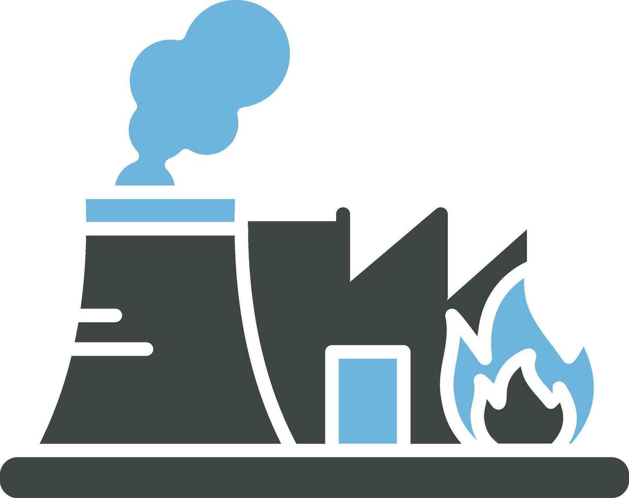 Incinerator Icon Image. vector