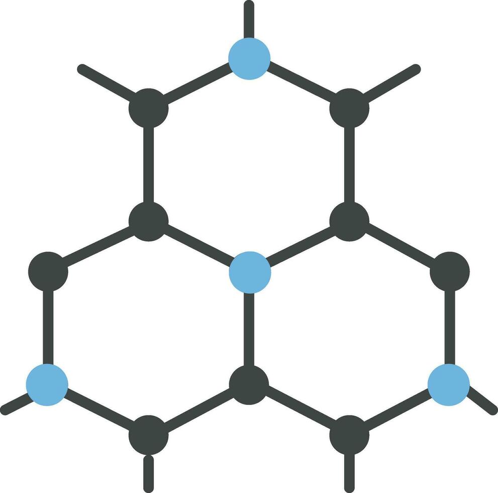 Nanotechnology Icon Image. vector