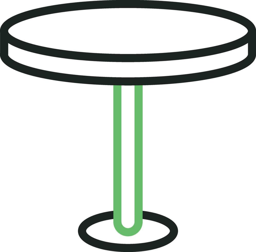 Table icon vector image. Suitable for mobile apps, web apps and print media.