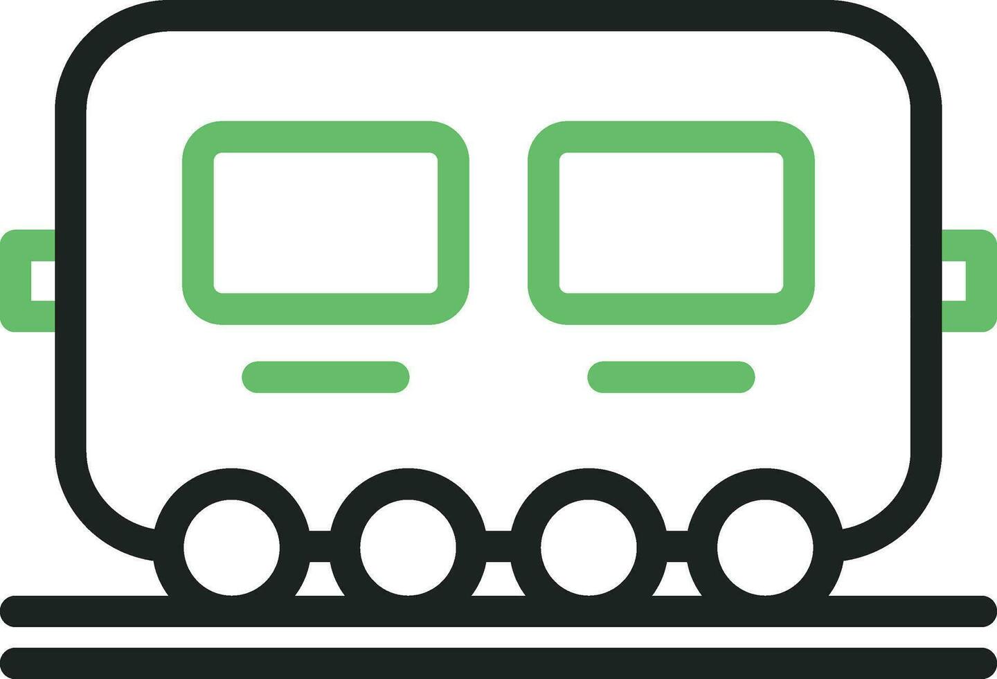 Wagon icon vector image. Suitable for mobile apps, web apps and print media.