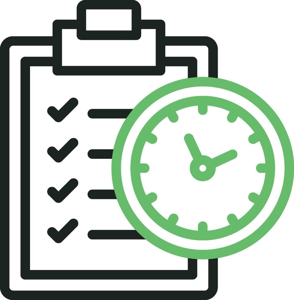 Time Management icon vector image. Suitable for mobile apps, web apps and print media.