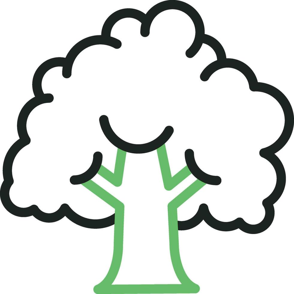 árbol icono vector imagen. adecuado para móvil aplicaciones, web aplicaciones y impresión medios de comunicación.