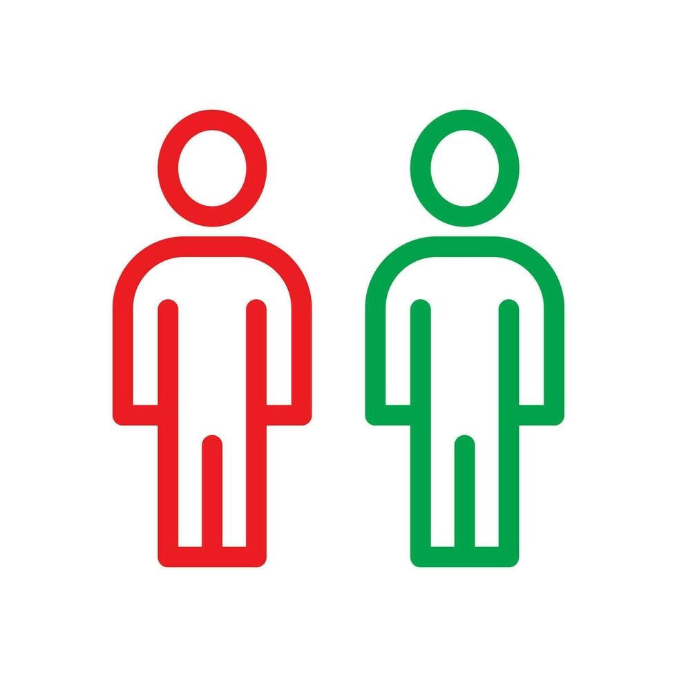 man Icon design vector