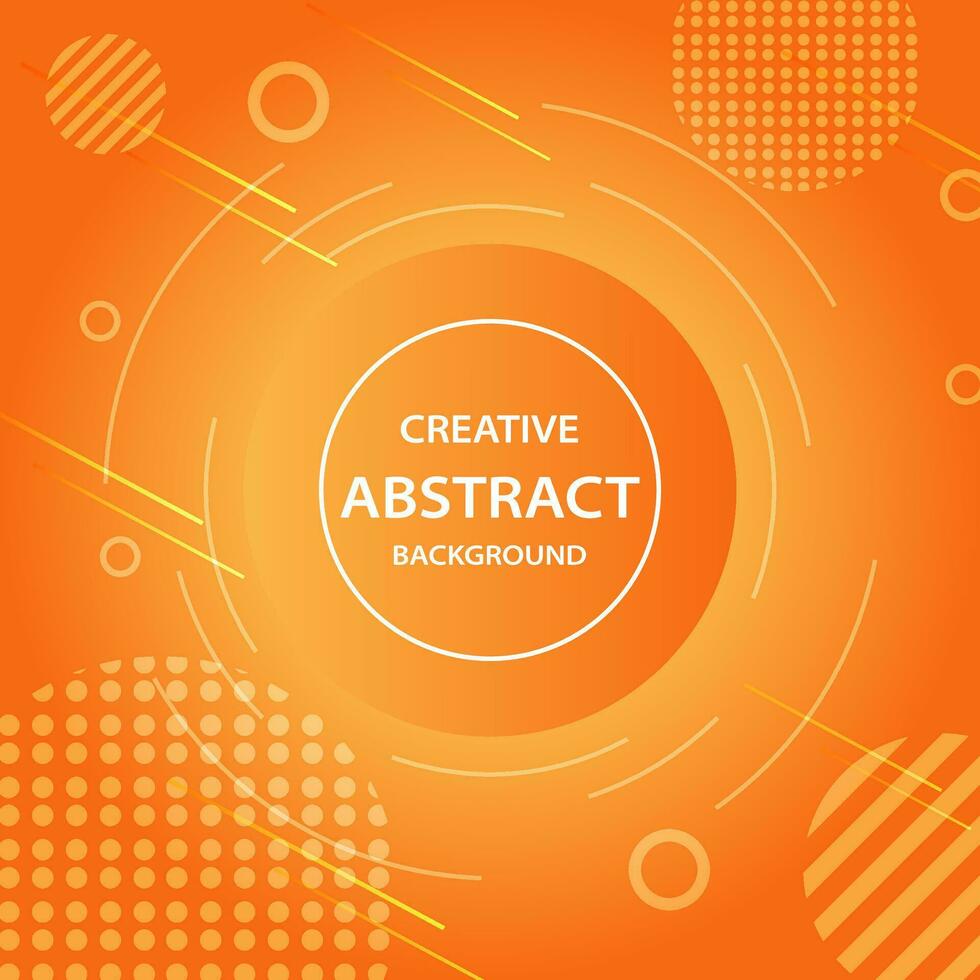 geomatric creative background design with modern and bright color vector