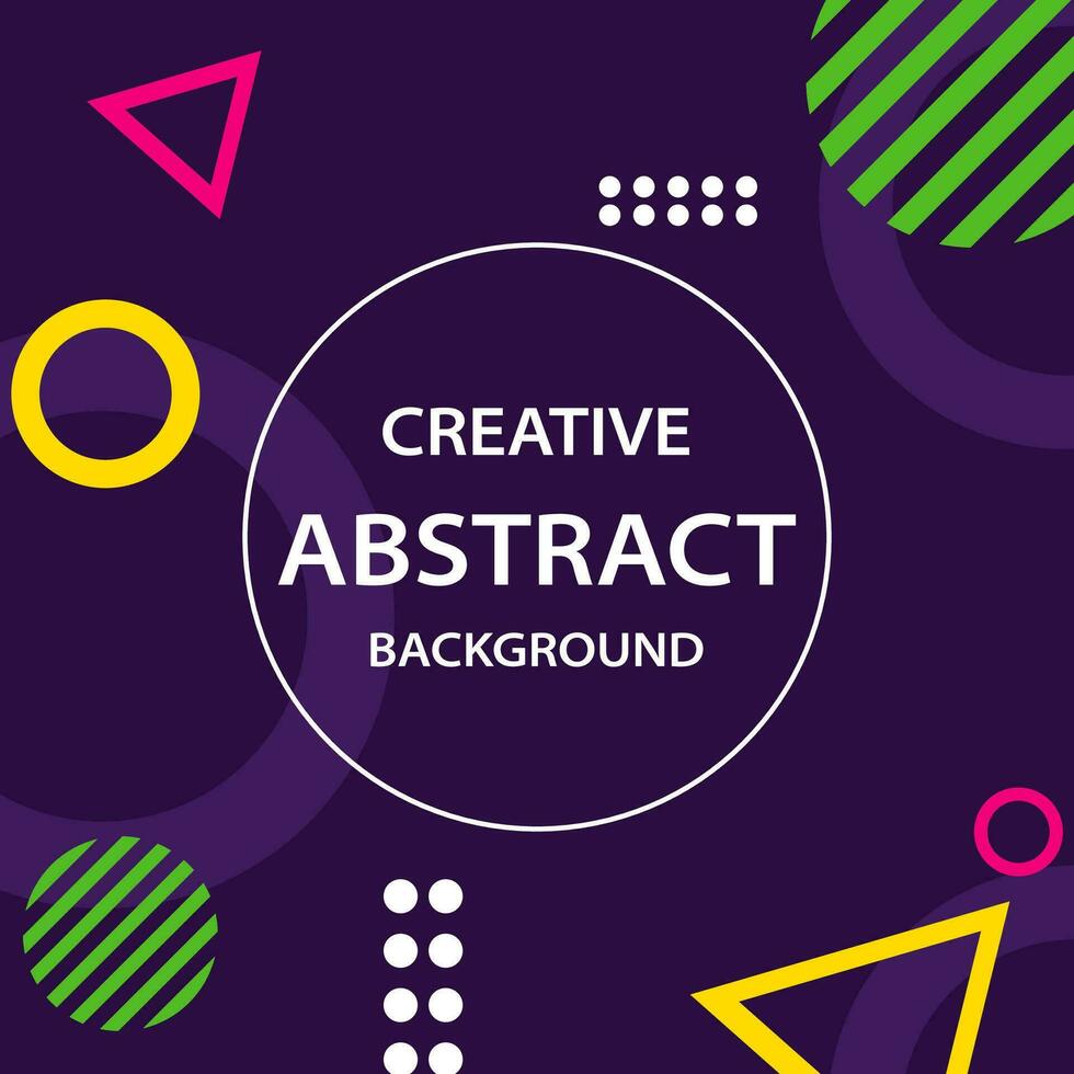 geomatric creative background design vector