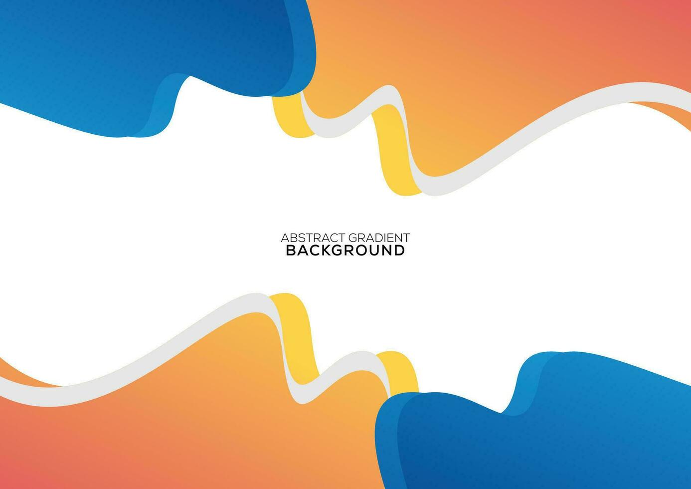 abstract gradient color background design vector