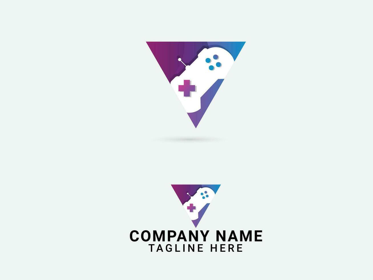 Play game logo design. Gaming controller logo. Business. Gamer. Controller vector. Gaming logo. Action. Colorful design. Sports vector