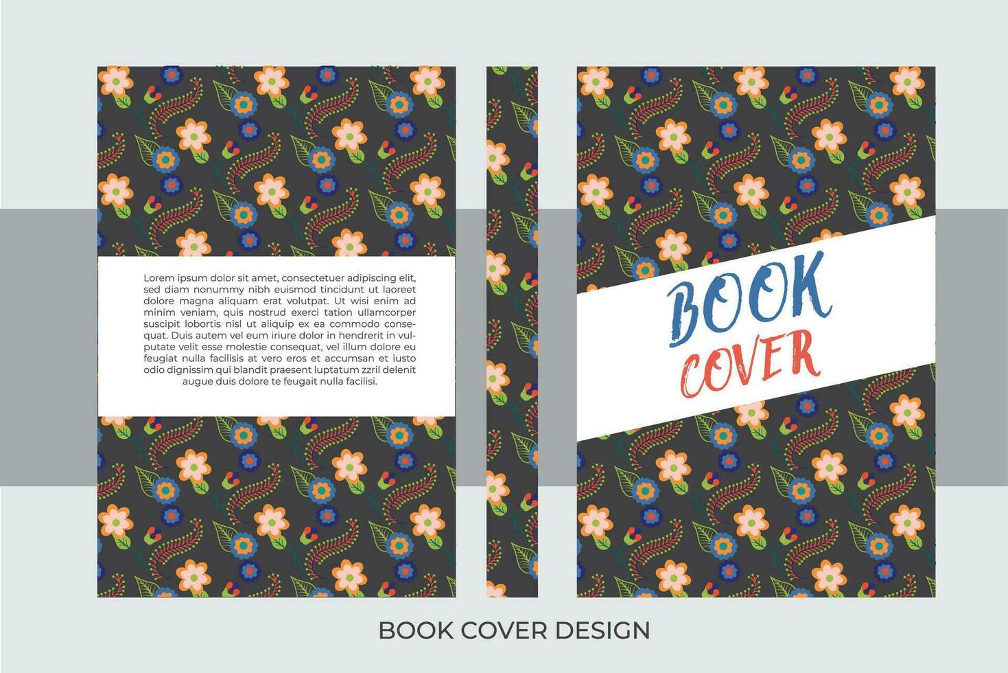 KDP Book Cover Design Template. vector