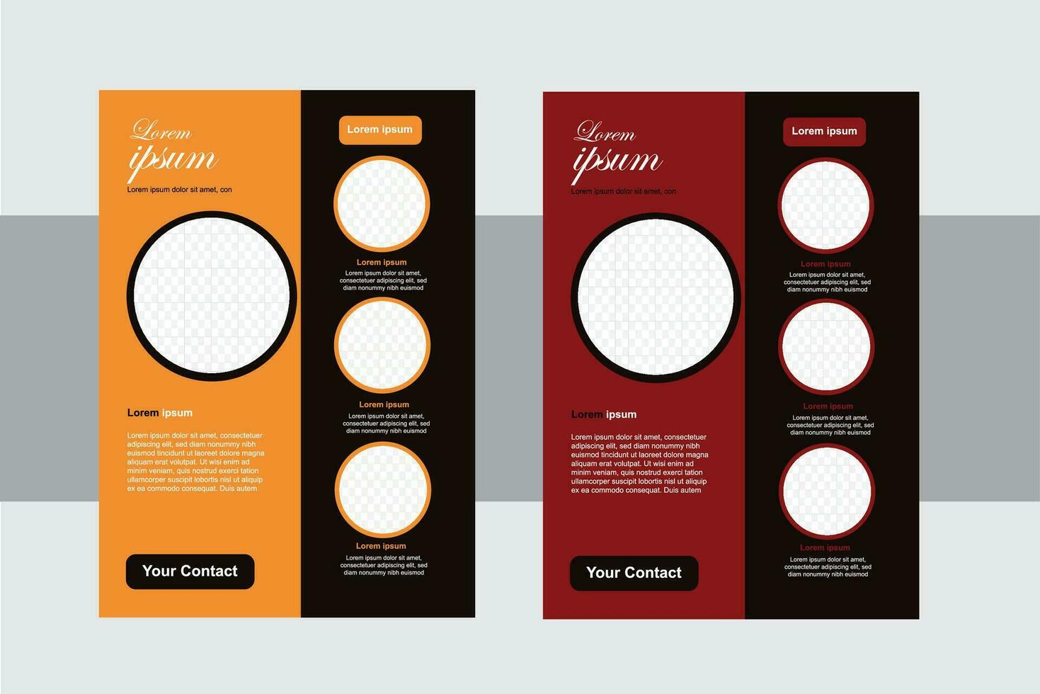 Business Flyer Design template. vector