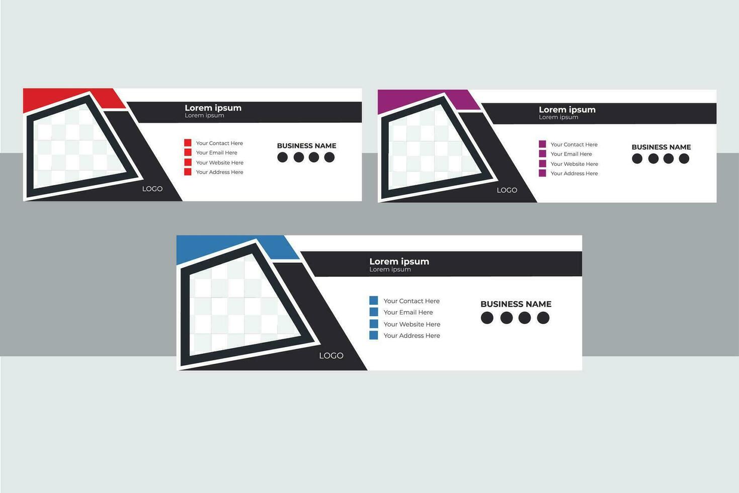 Email Signature Template 29919504 Vector Art at Vecteezy Email Signature Template 29919504 Vector Art at Vecteezy