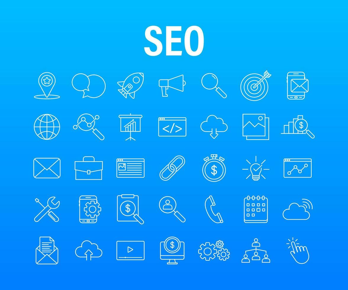 Social media marketing. Business company people. Marketing network. Vector icon design. Vector stock illustration.