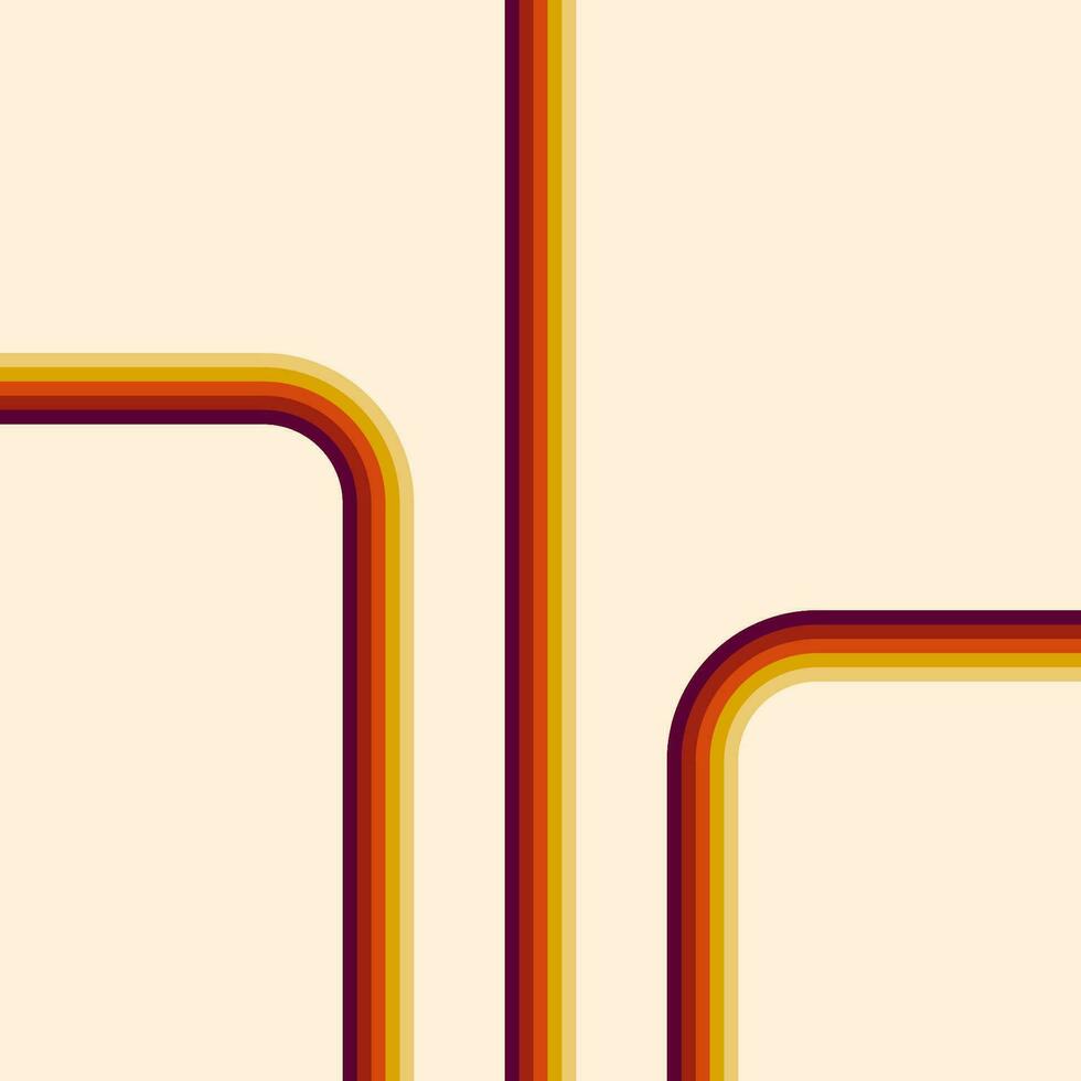 70s, 1970 abstract vector stock retro lines background