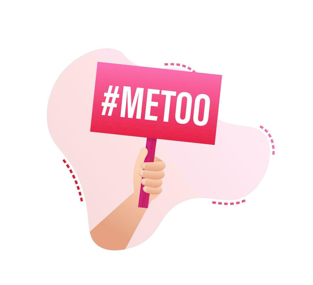 Metoo hashtag thursday throwback symbol. Vector stock illustration