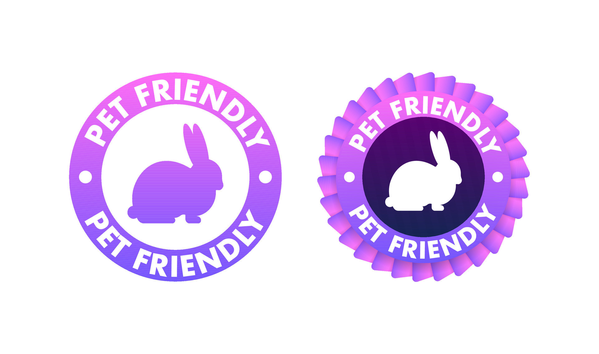 Pet friendly icon. Pets allowed, Certified Vector illustration 29920439