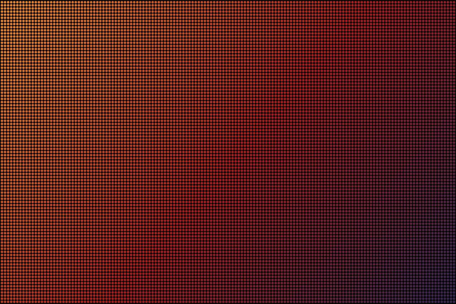 Led screen. Dot RGB Background television. Vector stock illustration