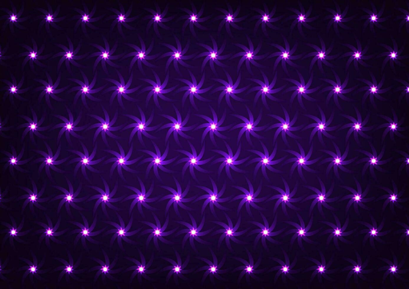 Dark purple pattern star minimal light neon geometric background vector