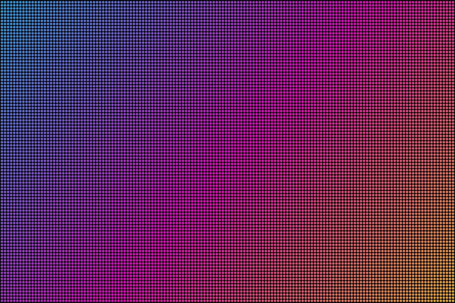 Led screen. Dot RGB Background television. Vector stock illustration